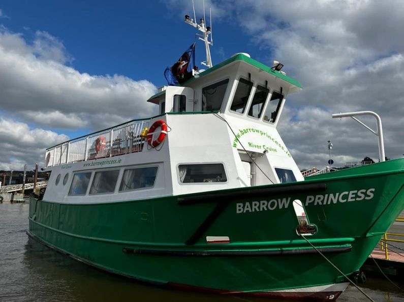 New river cruise ship to sail between New Ross and Waterford