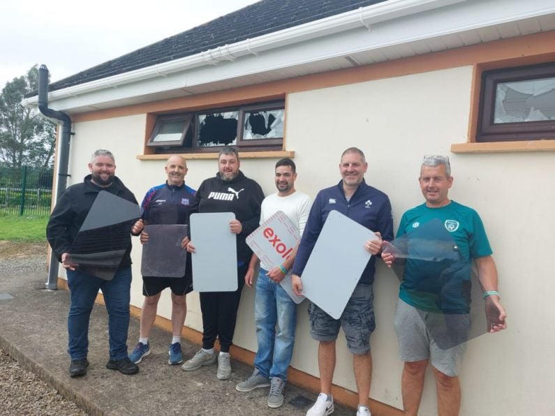 West Waterford community supports vandalised sports club