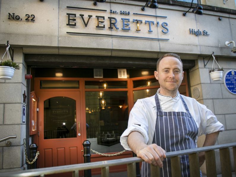 Everett's named as Waterford's Top Restaurant in Sunday Times awards