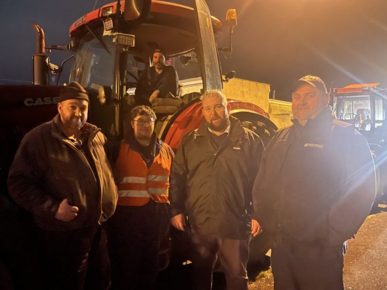 Over 190 tractors take part in farmers protest in Dungarvan