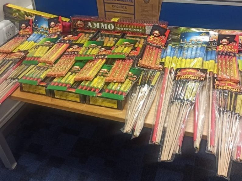 Fireworks worth €1,000 seized in South Tipperary