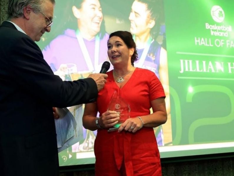 Jillian Hayes inducted into Basketball Ireland Hall of Fame
