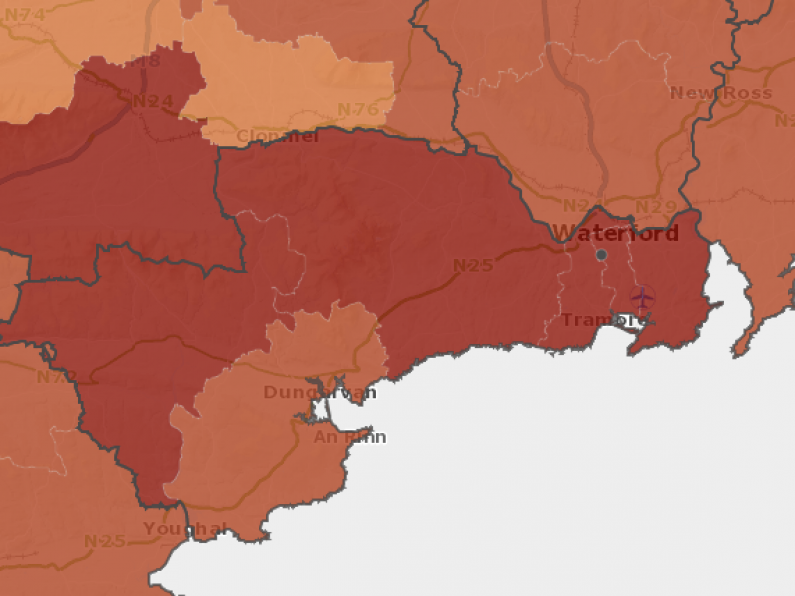 Covid in Waterford: City South LEA remains highest in country