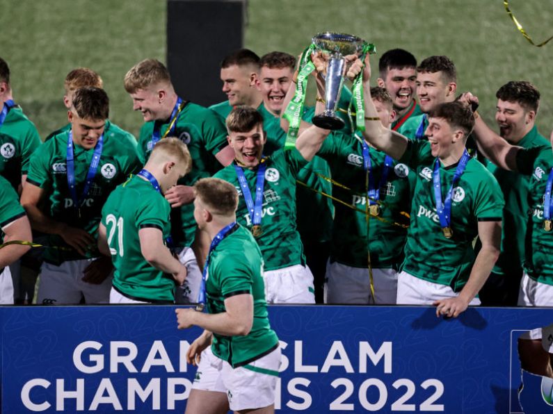 Nine-try Ireland beat Scotland to claim U20s Grand Slam