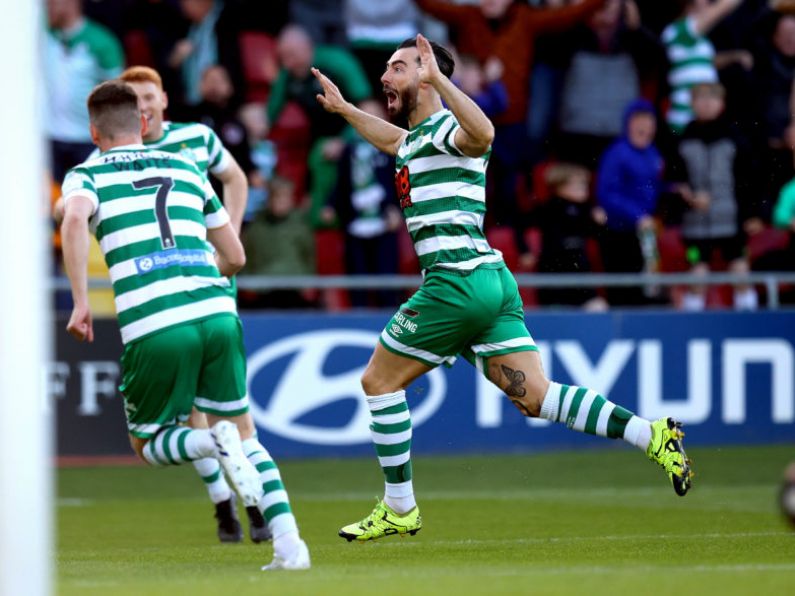 Shamrock Rovers push eight clear with win over Shelbourne