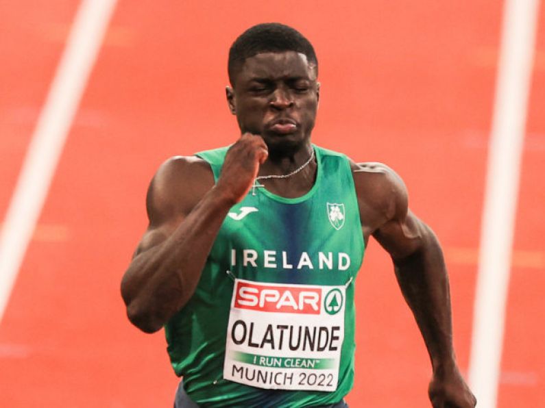 European Athletics Championships: Israel Olatunde sets new Irish record in 100m final