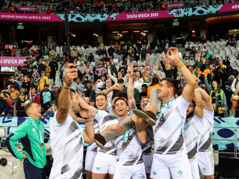 Ireland beat Australia to claim third place at Sevens World Cup