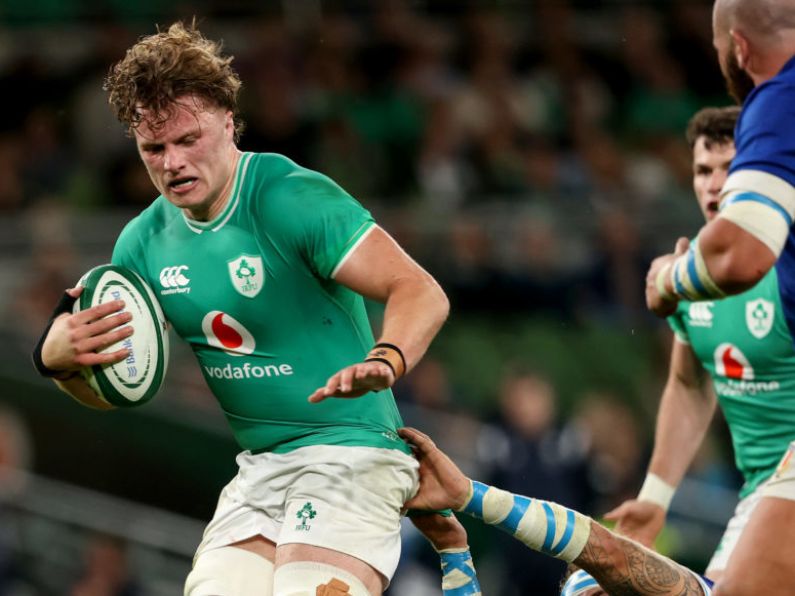 Cian Prendergast named at number 8 for Ireland in strong side against England