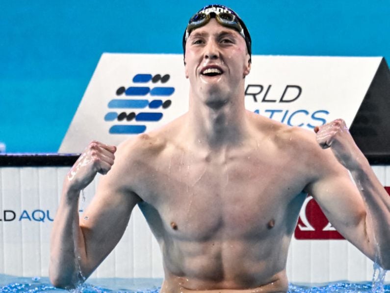 Daniel Wiffen becomes Ireland's first swimming world champion after historic win