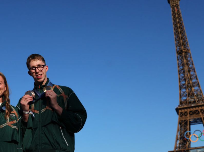 Olympics: Daniel Wiffen and Mona McSharry selected as Ireland's flagbearers for closing ceremony