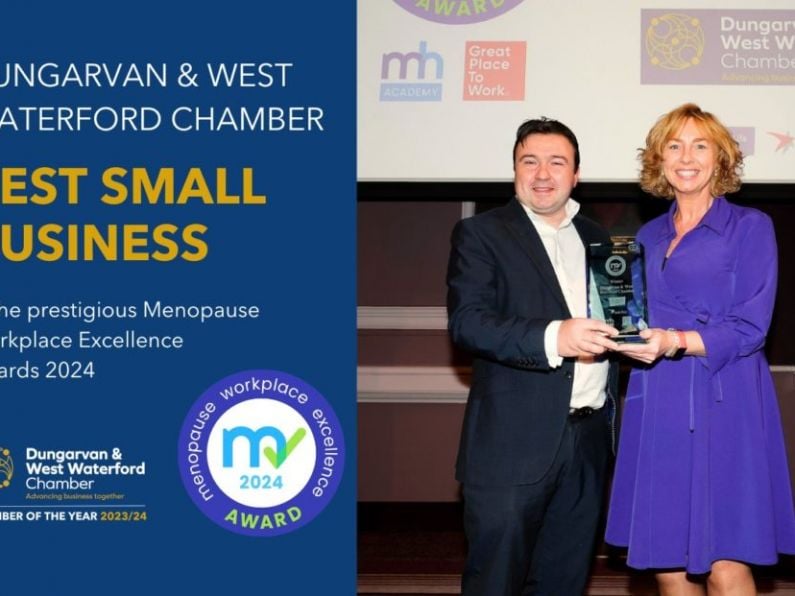 Dungarvan & West Waterford Chamber wins National Excellence Award 2024