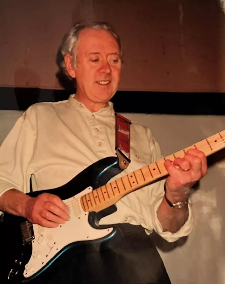 Victor (Vic) Bible, Faithlegg, Co. Waterford. Former member of The Decca Showband