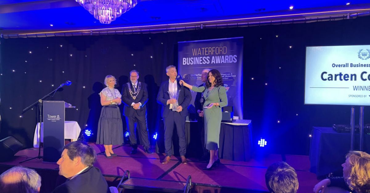 10e édition des Waterford Business Awards – Catégories gagnantes