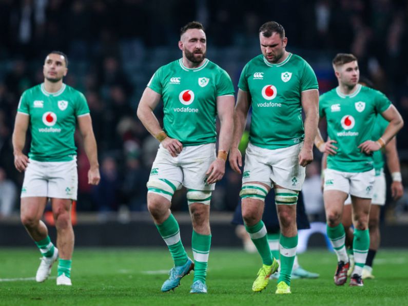 Ireland's Grand Slam hopes over after England loss at Twickenham