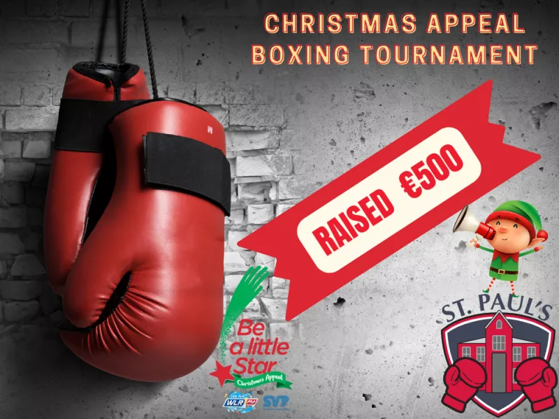 St. Paul's Boxing Club Hold Tournament For The WLR Christmas Appeal