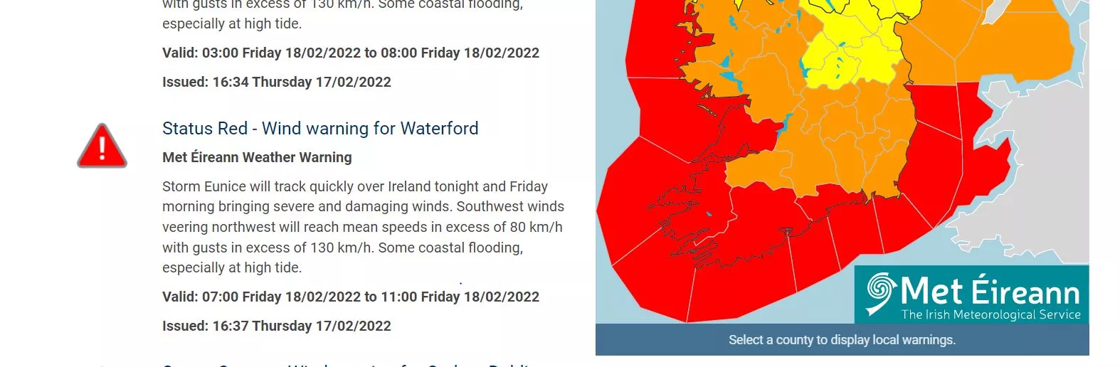 Red Wind Waterford