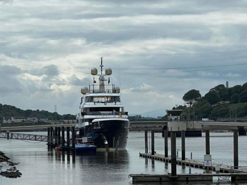 €85M Superyacht docks in Waterford