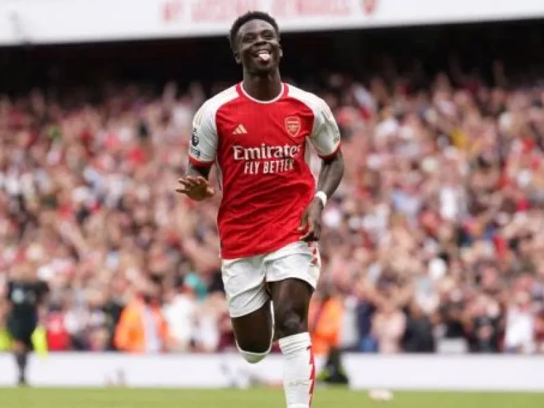 Bukayo Saka nets stunner before Arsenal forced to cling on to beat Forest