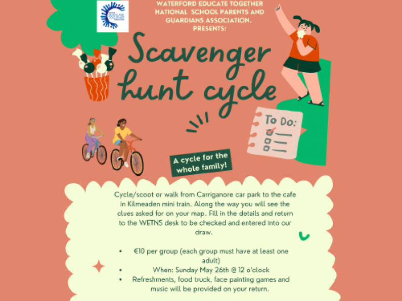 Scavenger Hunt Cycle - Sunday May 26th