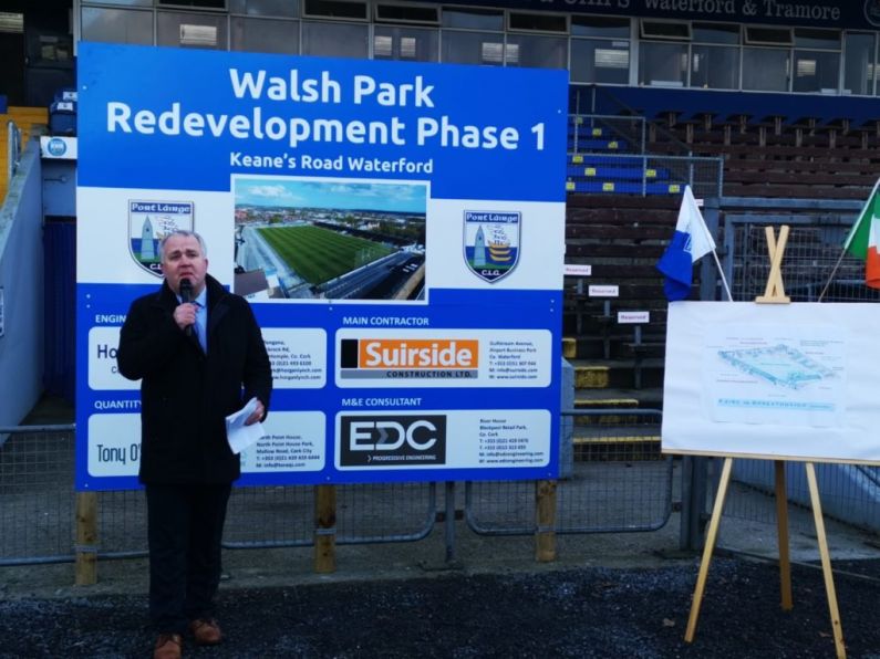 Walsh Park out of action until July 2023