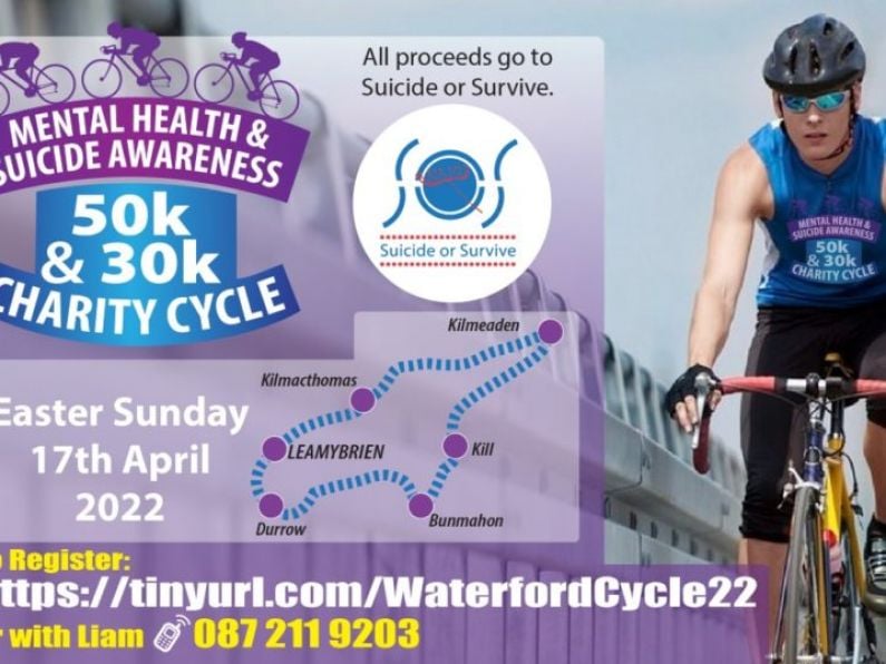 8th Annual Cycle for SOS to take place on Easter Sunday