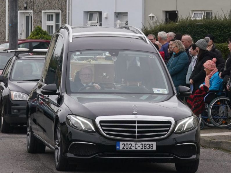 Tina Satchwell funeral cortege passes through her hometown