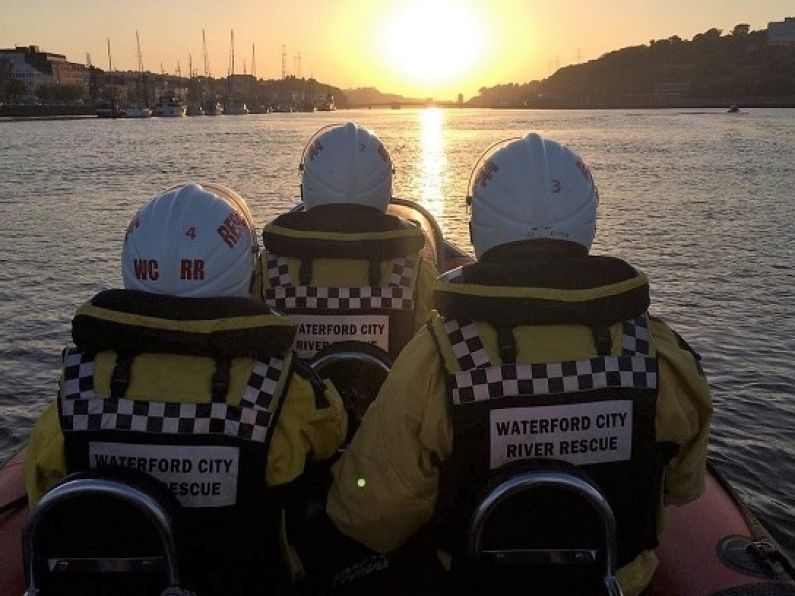 Rescue efforts undertaken for person in distress in Waterford last night