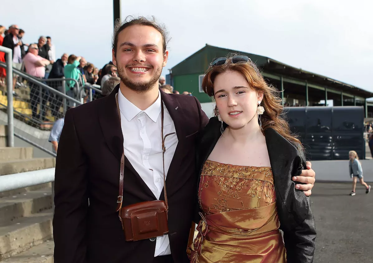 Rory Casey and Leanna Dé Búrca.