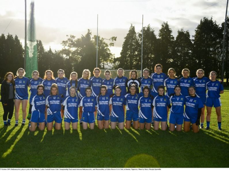 Ballymacarbry capture Munster 'B' Ladies' Football title