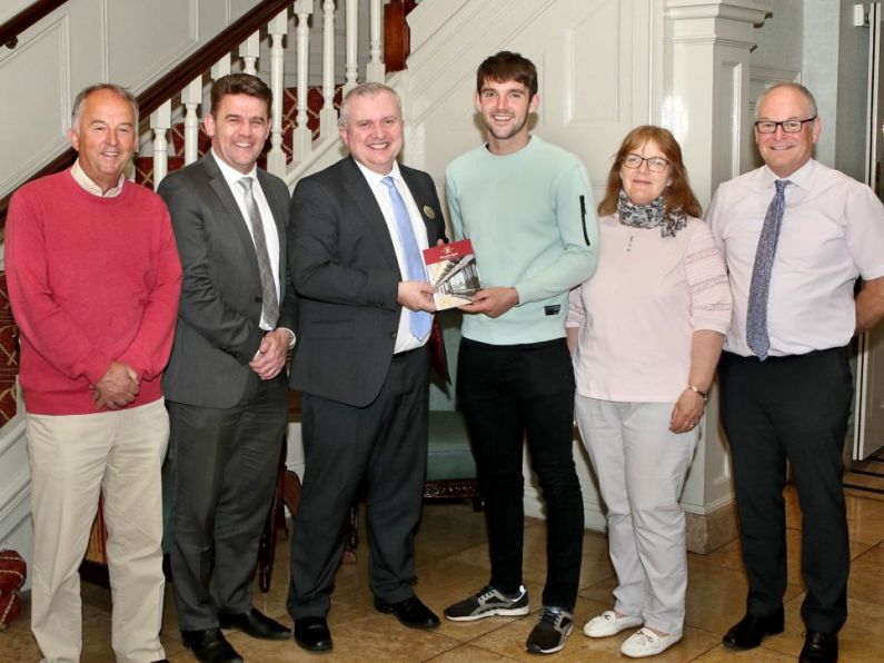 Patrick Curran wins April WLR / Granville Hotel Monthly GAA Award
