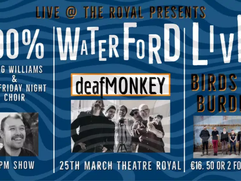 100% Waterford Music Night in the Theatre Royal!