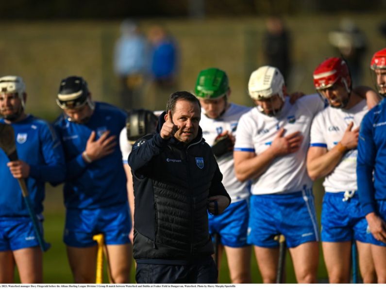 "We want you back out and giving us everything" Davy Fitzgerald on Waterford support