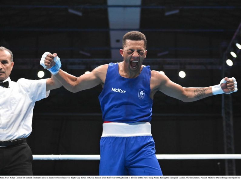 Cassidy through to Euro quarter final