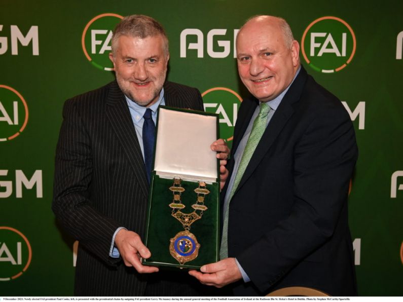 Waterford native Paul Cooke elected FAI President