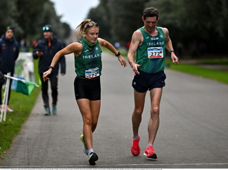 Kate Veale and Brendan Boyce secure silver in landmark event