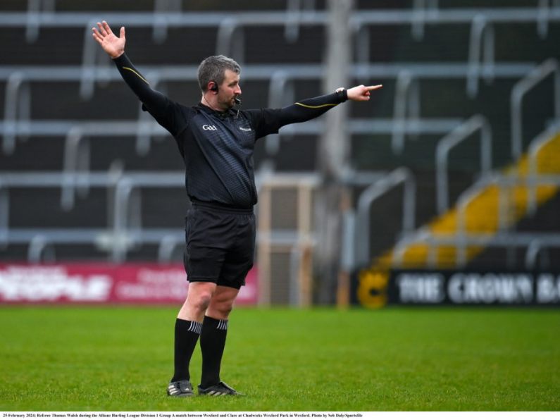 "He must be in line to referee an All Ireland senior final" Michael Ryan on Thomas Walsh