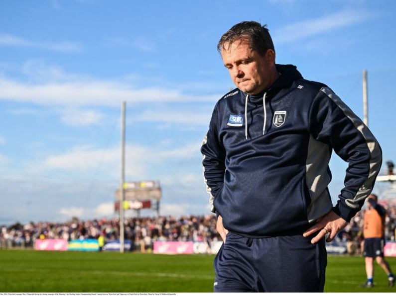 Davy Fitzgerald steps down as Waterford senior hurling manager