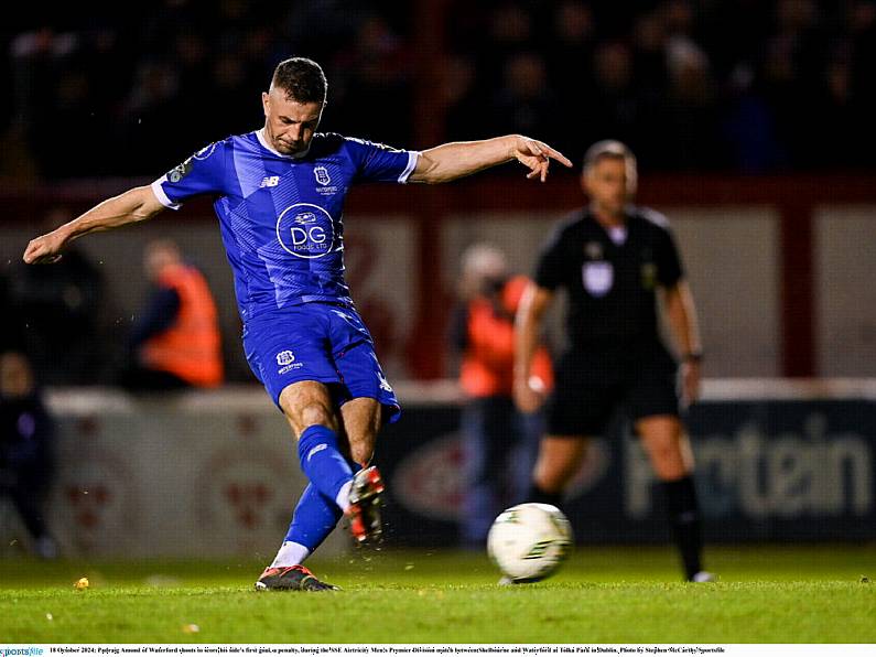 Padraig Amond named in PFA Ireland Men’s Premier Division Team of the Year