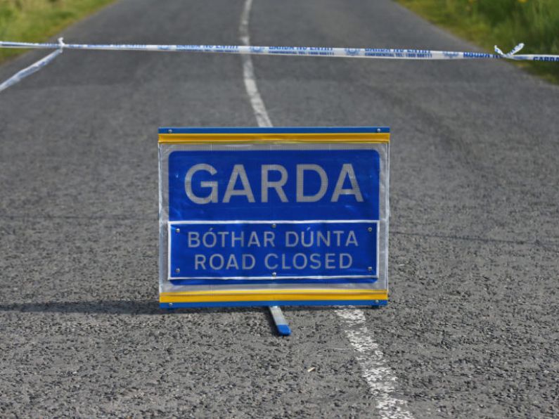 Emergency services at scene of crash on N25