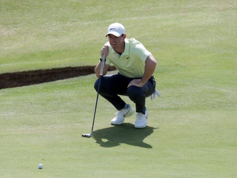 Rory McIlroy takes one-shot lead into final round in Dubai after shooting a 67