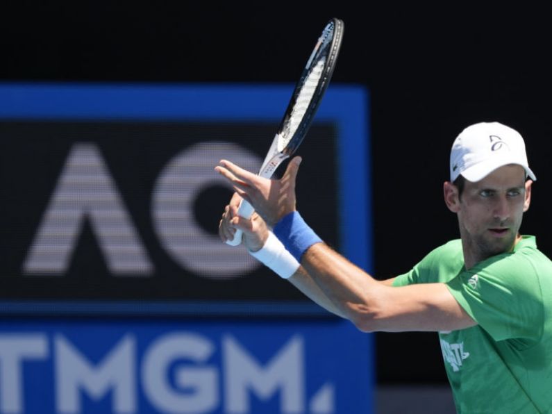 Novak Djokovic included in delayed Australian Open draw as uncertainty continues