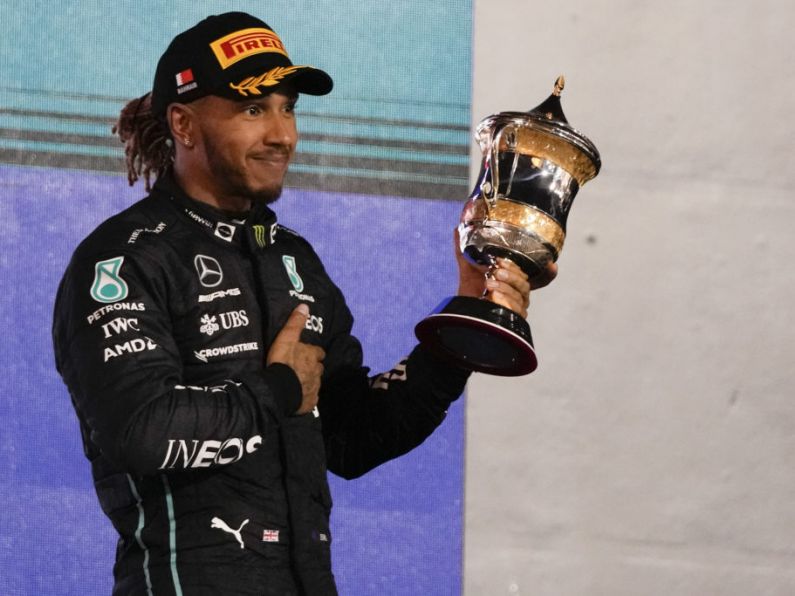 Lewis Hamilton hails ‘really great result’ after surprise third place in Bahrain