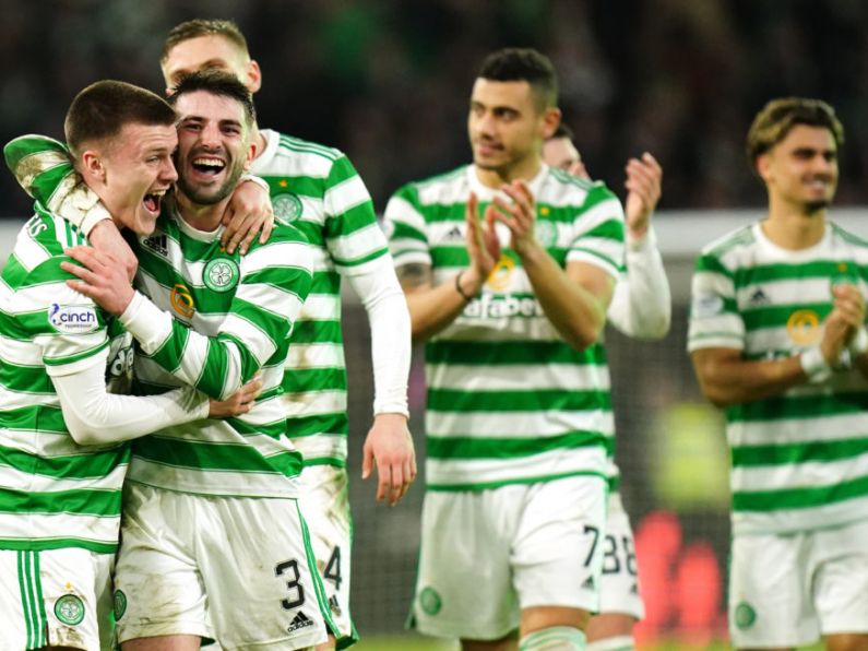 Celtic move top of Scottish Premiership after 3-0 thrashing of Rangers