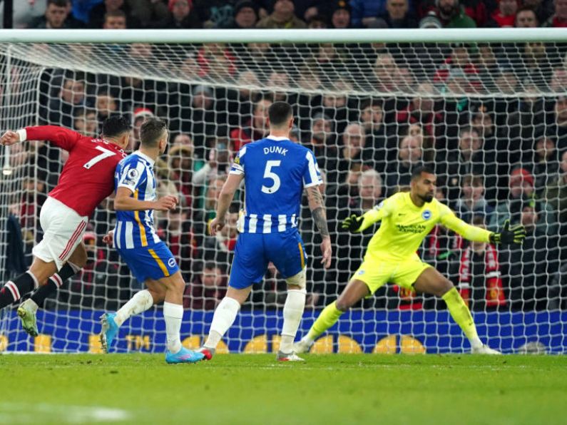 Cristiano Ronaldo ends barren spell as Man Utd labour to victory over Brighton