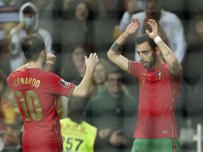 Bruno Fernandes scores twice as Portugal seal their place at World Cup finals