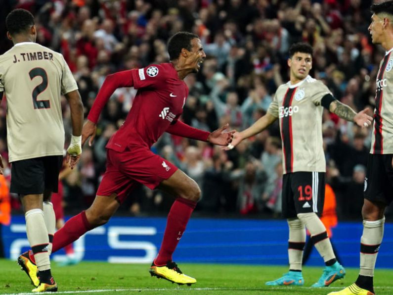 Joel Matip heads late winner as Liverpool labour to victory over Ajax