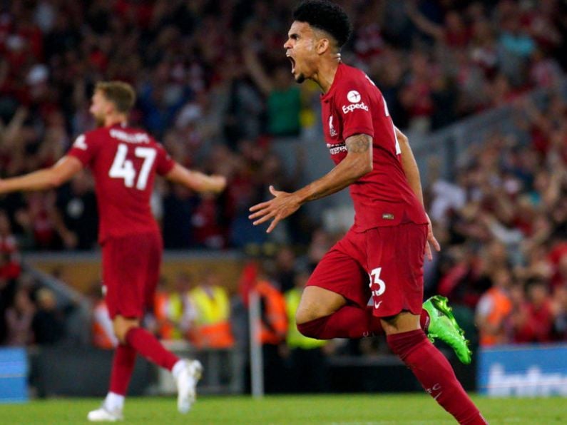 Luis Diaz rescues point for 10-man Liverpool after Darwin Nunez sees red