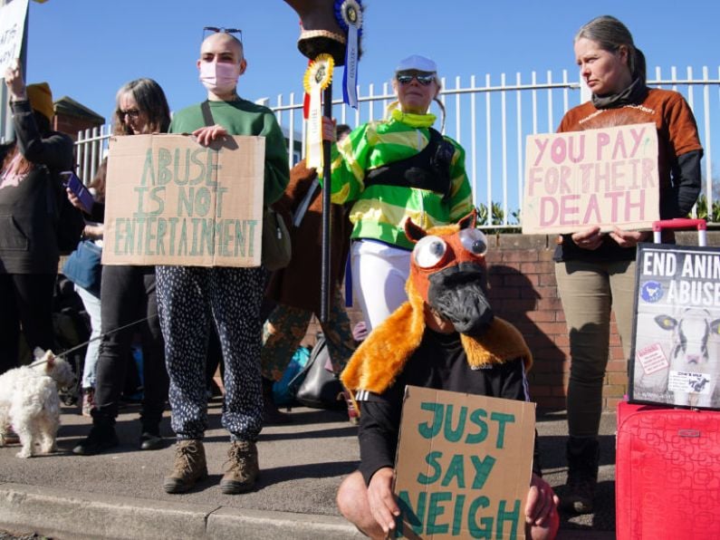 Three arrested ‘over potential co-ordinated disruption’ at Aintree Grand National