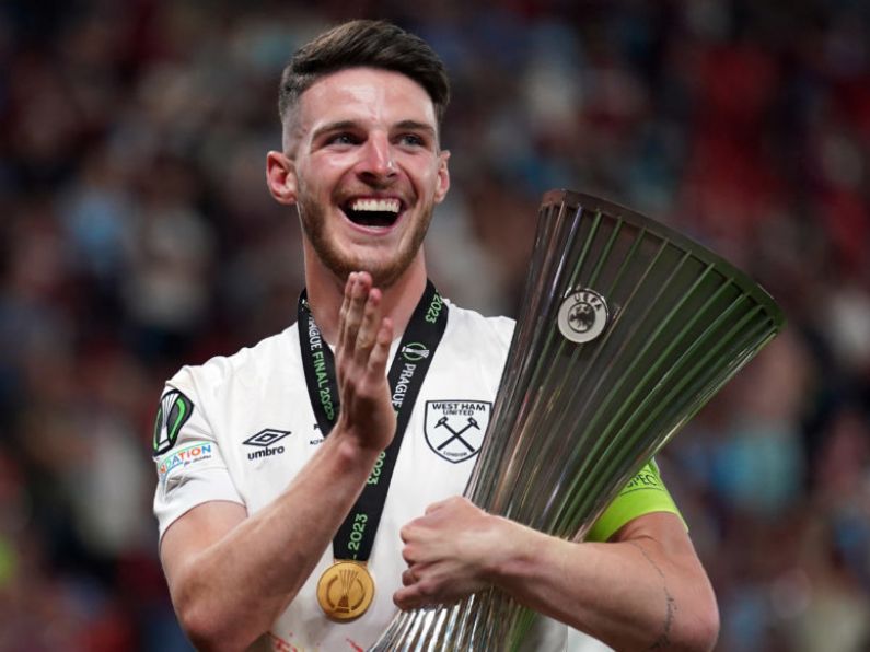 Declan Rice set for Arsenal medical after fee agreed with West Ham