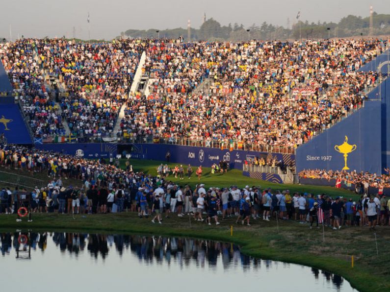 Ryder Cup under way with Europe’s ‘Team Angry’ keeping calm early on